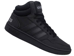 Zapatillas Deportivas Hoops 30 Mid ADIDAS Hombre (Negro - Material Sintético -41,3)