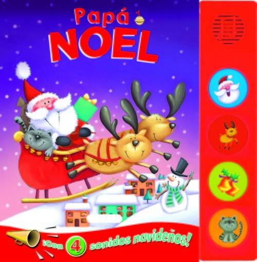 Libro Papá Noel (Botones Ruidosos) de Equipo Susaeta (Español)