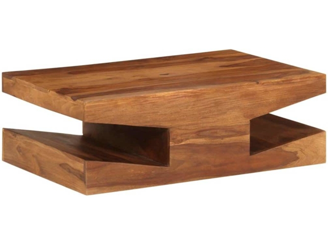 Mesita De Cafe VIDAXL Marrón Madera (90x60x30 cm)