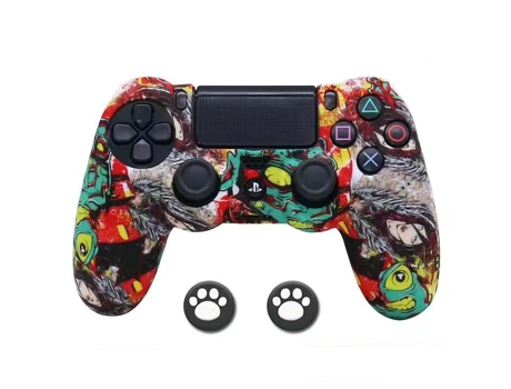 Carcasa para mando PS4 MOROROR Multicolor