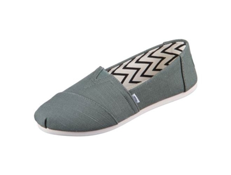 Alpargatas TOMS Heritage Canvas Mujer (41,0 eu - Verde)