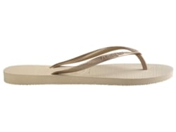 Zapatillas de Mujer HAVAIANAS Slim Sand Grey/Light Golden 39/40