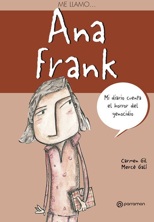 Libro Ana Frank de Carmen Gil Martínez (Español)