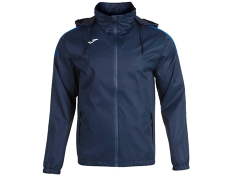 Chaqueta Cortavientos JOMA Trivor (Azul Mariño y Azul Royal - 6 Años )