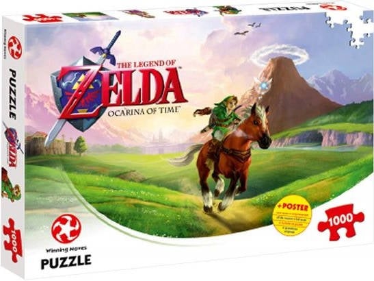 Puzzle ZELDA Zelda Ocarina Of Time (Edad Mínima: ‍12 Años - 1000 Piezas)