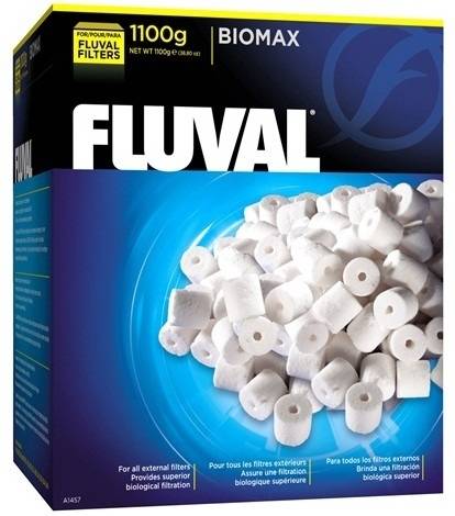 Fluval Elemento Para carga biomax 1100 grs filtro peces biologbiomax ring 11