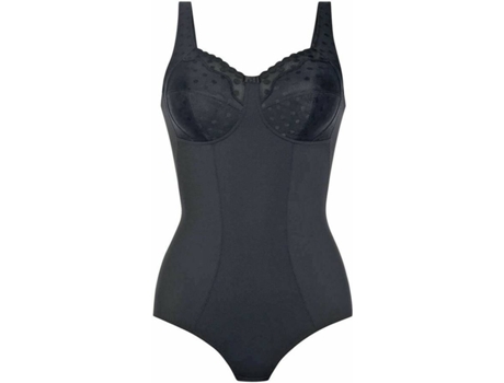 Body ANITA Airita Tejido Jacquard Mujer (120C - Negro)