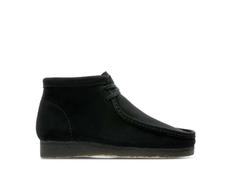 Botas CLARKS Wallabee Boot Black Sde (Negro - EU-43)