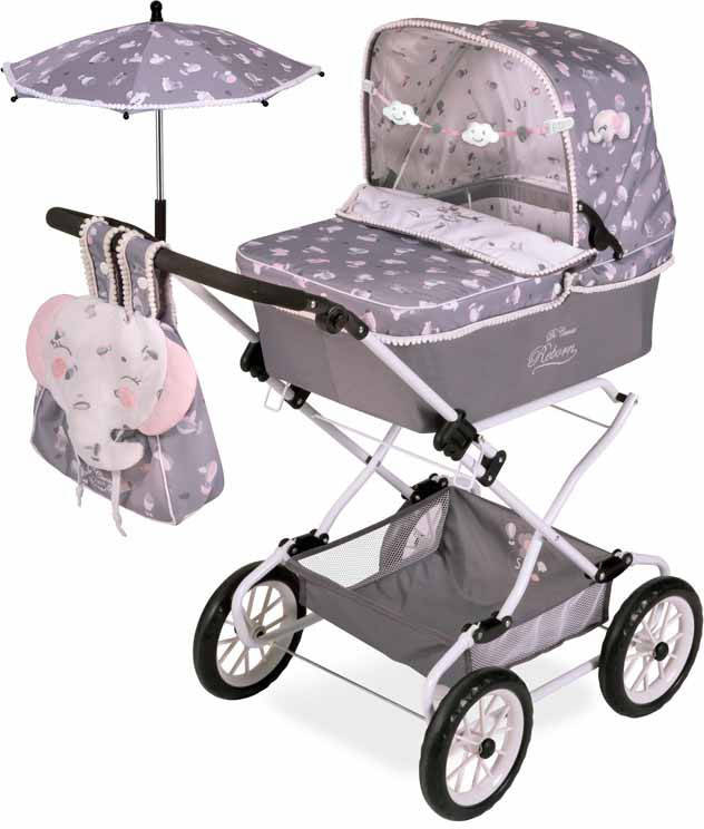 Coche De Muñecas cuevas reborn plegable con sombrilla edad 3