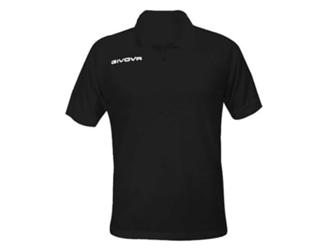 Polo de Hombre para Fútbol GIVOVA Summer Negro (M)