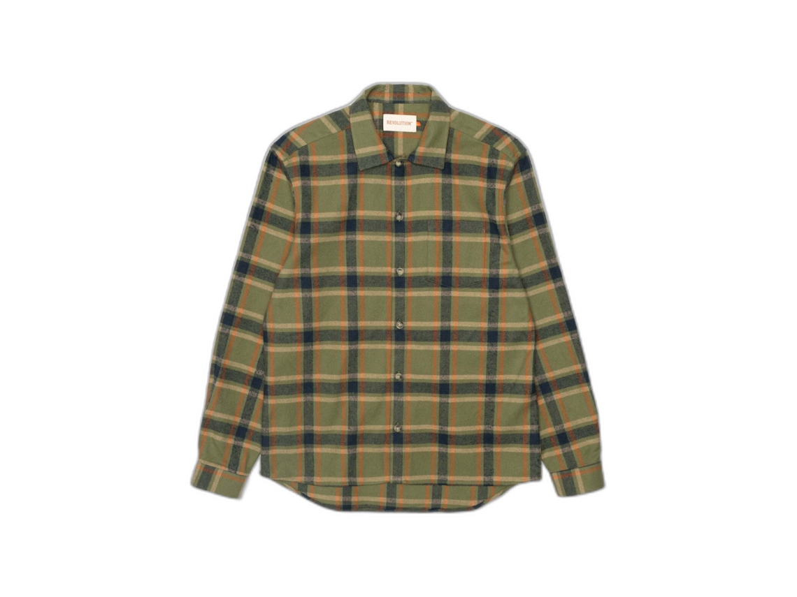 Sobrecamisa best sale cuadros verde