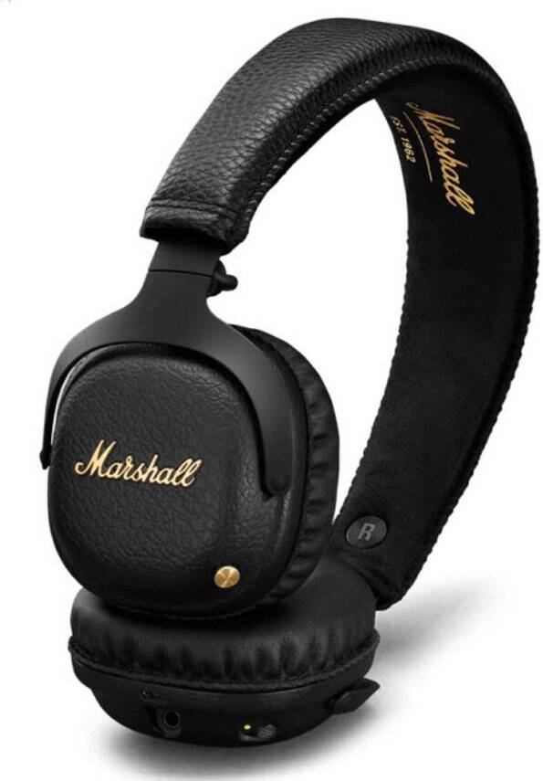 Auriculares Bluetooth MARSHALL Mid A.N.C (On Ear - Micrófono - Noise Cancelling - Negro)