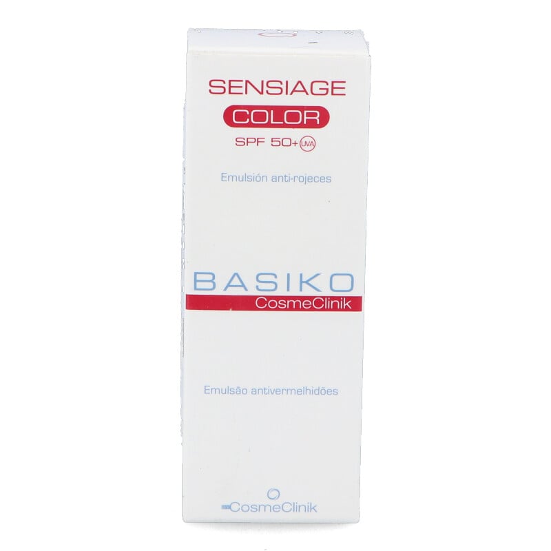 Crema Facial Cosmeclinik basiko sensiage color 50 50ml.