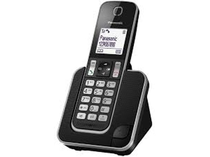 Teléfono  Panasonic KX-TGC312SPB Duo, Inalámbrico, 50 contactos