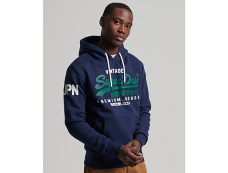 Sudadera SUPERDRY Hombre (Multicolor - L)