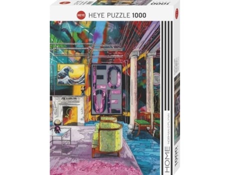 Puzzle 1000 Pcs Home Room With Wave (14 años)