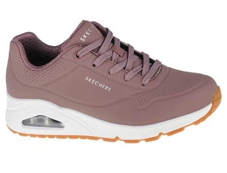 Zapatillas Deportivas SKECHERS Unostand On Air Mujer (Rosa - Material Sintético - 40)