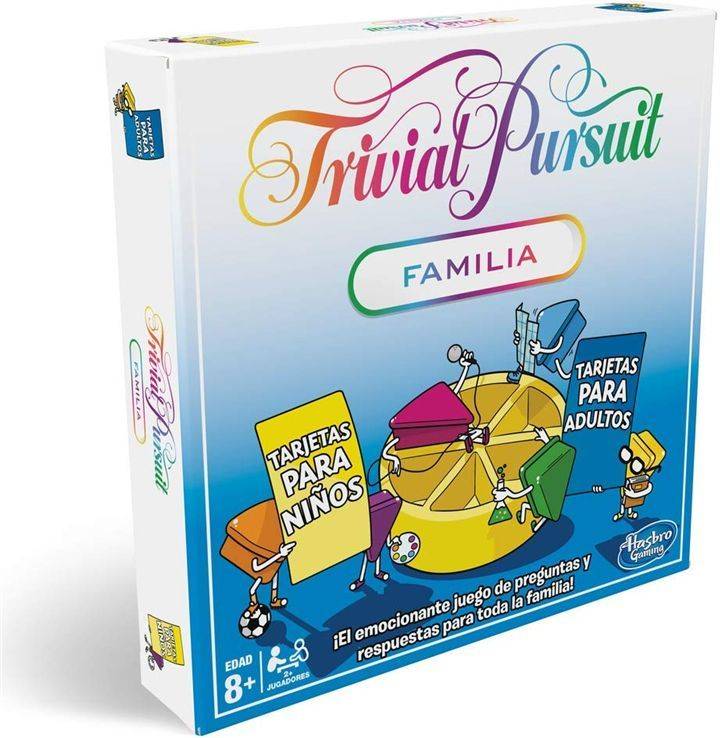 Juego de Mesa Trivial Pursuit: Familia (Edad Mínima: 9)