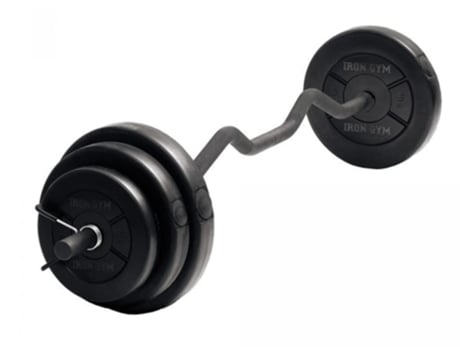 Iron Gym Set de pesas barra ajustable curl 23 kg IRG23