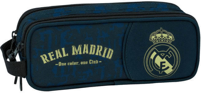 Estuche REAL MADRID Doble (21x8x6cm)