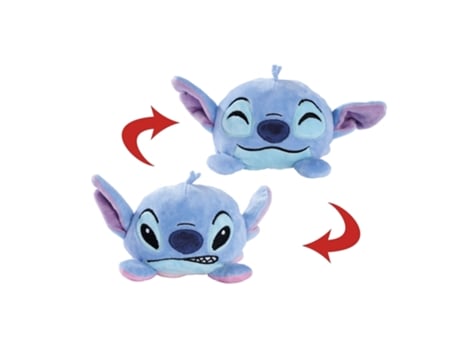 DISNEY Peluche Stitch reversible 8 cm