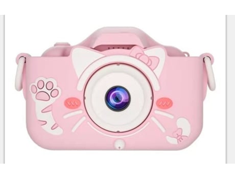 Cámara de Impresión Instantánea ENKERS Tarjeta 32G 1080P HD 2000W Pantalla HD de 2,0 pulgadas Rosa