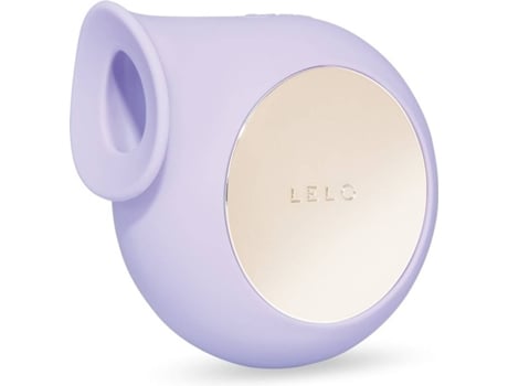 Lelo Sila Lilac masajeador vibrador impermeable para mujer estimulación externa suave con 8 niveles de