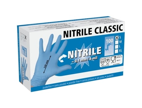 Guantes desechables KERBL Nitrile Classic