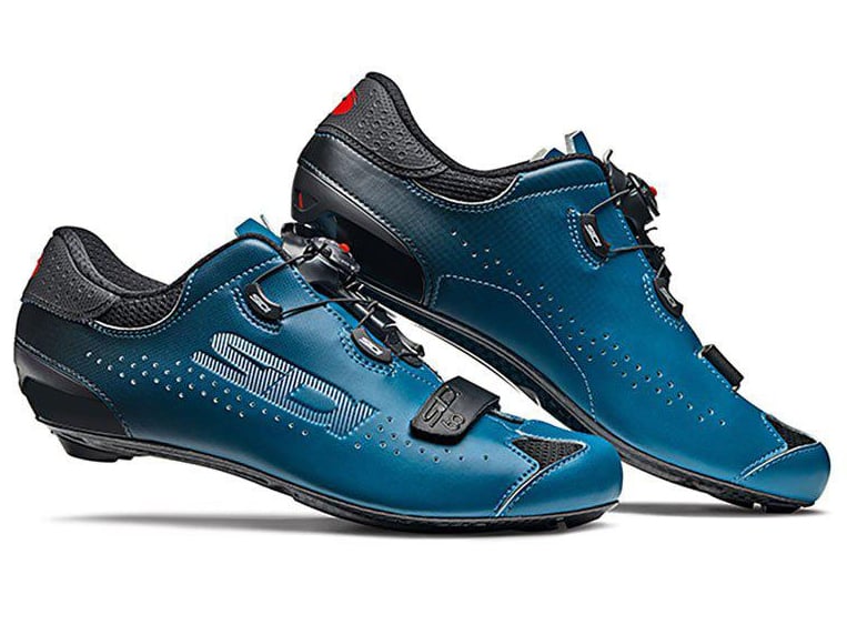 Zapatilla Sidi Sixty negroazul t.42 para hombre carretera azul ciclismo eu 42