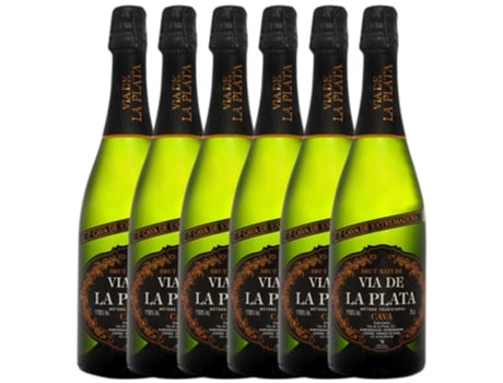 Espumante VÍA DE LA PLATA Vía De La Plata Brut Nature Cava (0.75 L - 6 unidades)