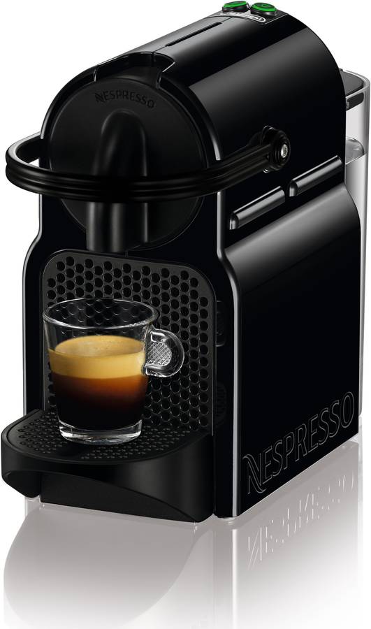 Cafetera de Cápsulas DELONGHI Nespresso Inissia EN80.B  Negro