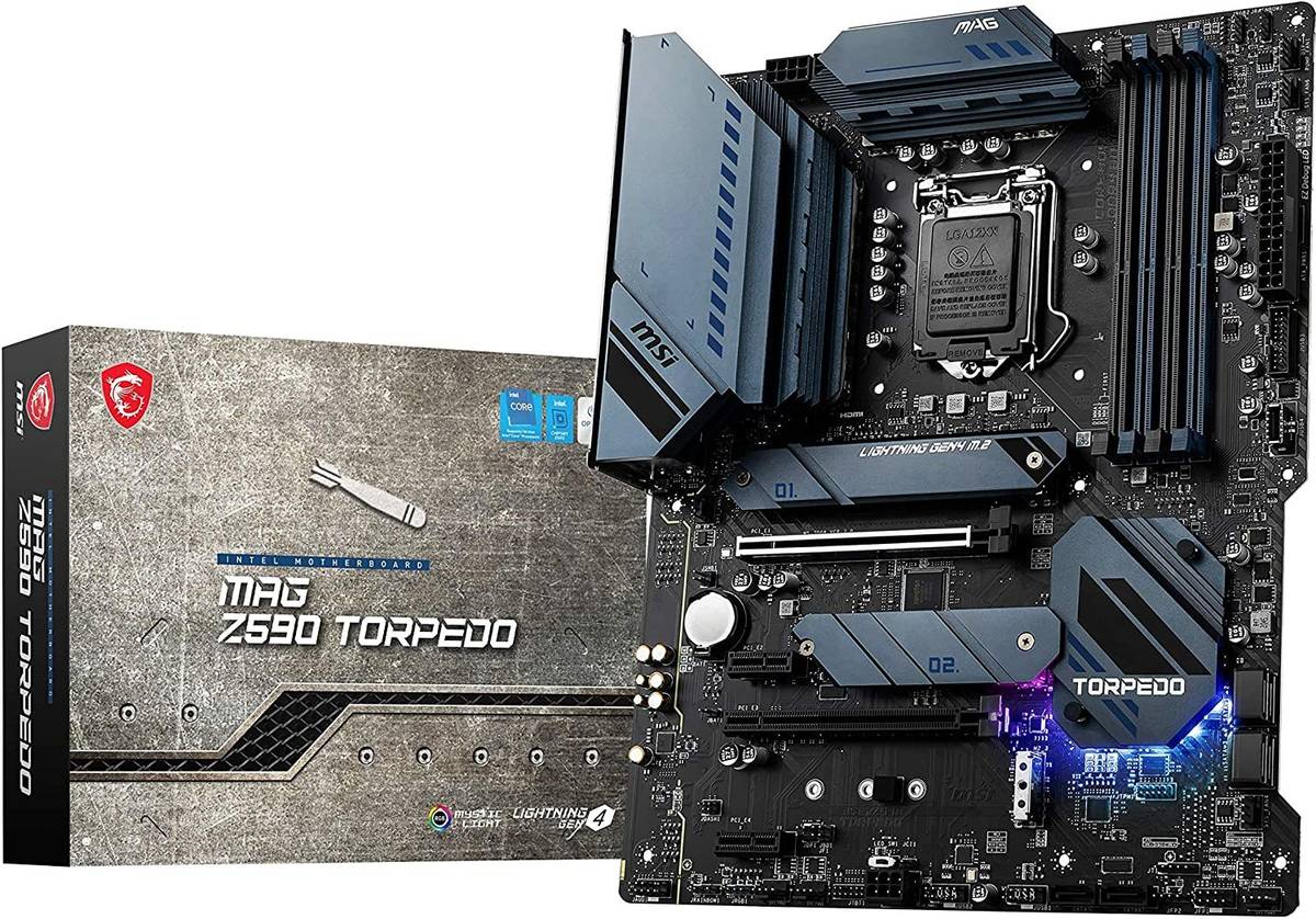 Placa Base MSI 601-7D08-03S (Socket LGA 1200 - Intel Z590 - ATX)