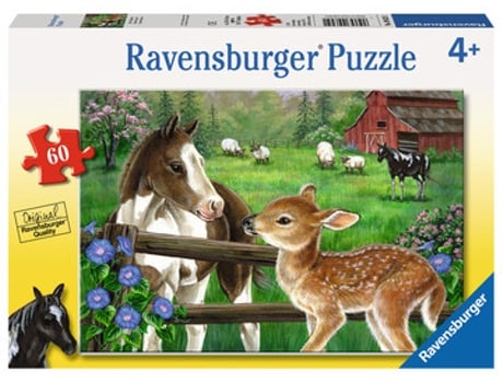 Puzzle RAVENSBURGER 09625 rompecabezas 60 pieza(s) Animales