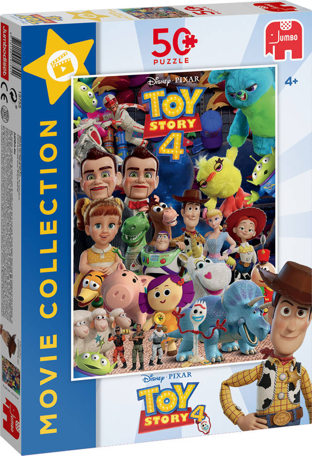 Disney Toystory 4 cinema collection puzzle rompecabezas dibujos niños años interior jumbo story movie 50