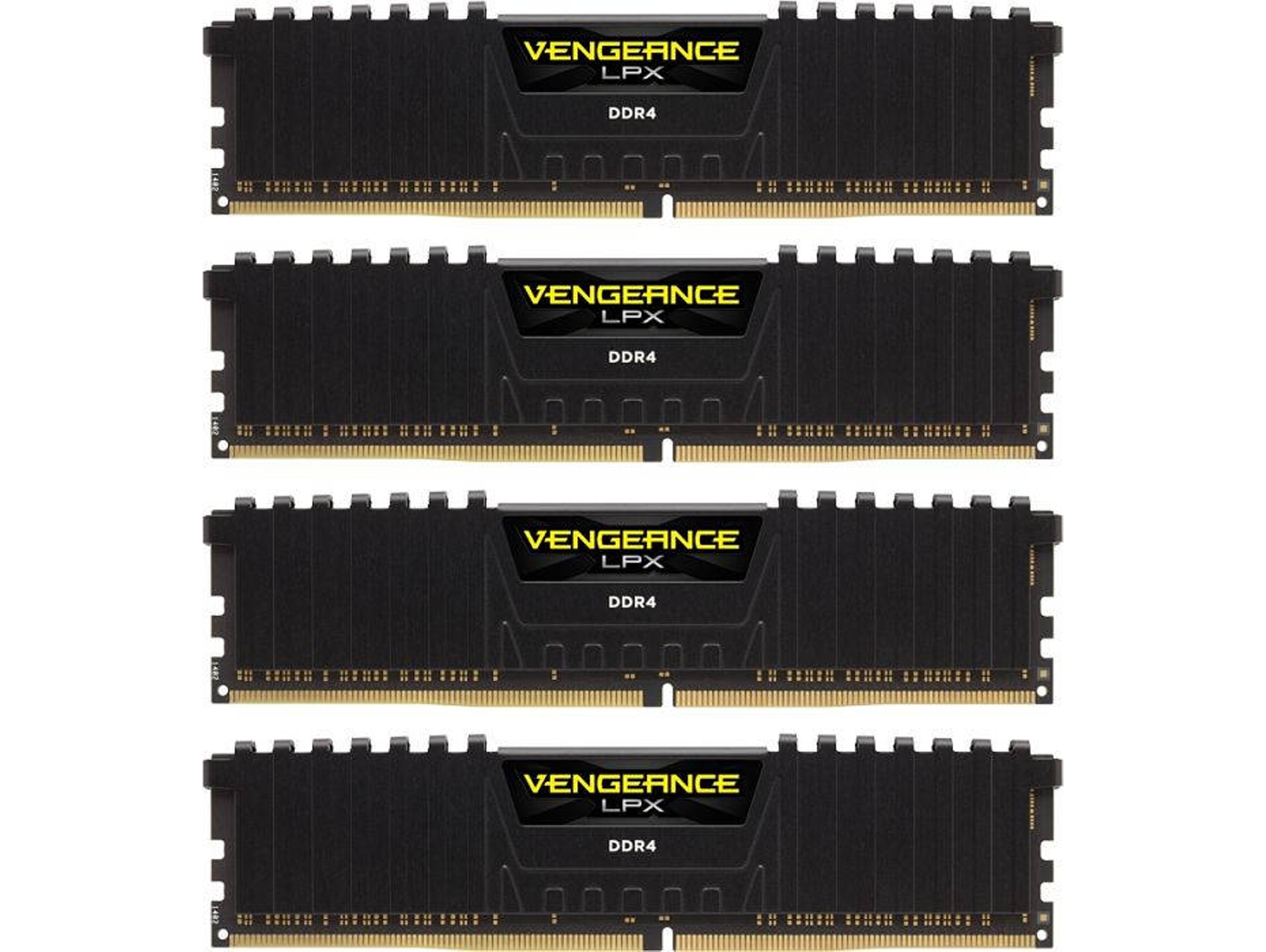 RAM DDR4 CORSAIR CMK32GX4M2A2666C16R (2 x 16 GB - 2666 MHz - 16 - Negro)