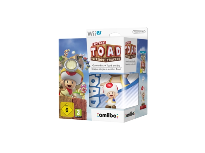 Juego Nintendo Wii U Captain Toad: Treasure Tracker + Amiibo Toad