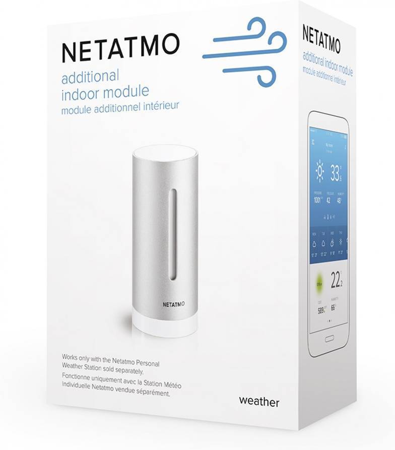 Sensor de Estación Meteorológica NETATMO