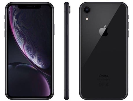 iPhone XR APPLE (Reacondicionado Marcas Mínimas - 6.1'' - 128 GB - Negro)