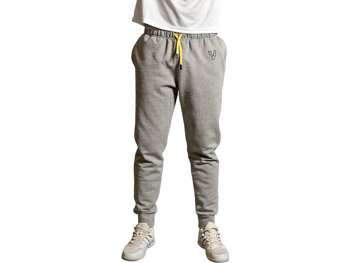 Pantalones de Hombre VOLT PADEL Gris Claro para Pádel (Talla: L)