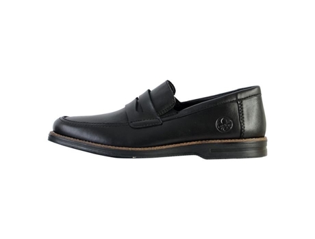 Zapatos de Hombre RIEKER Piel Negro (44)