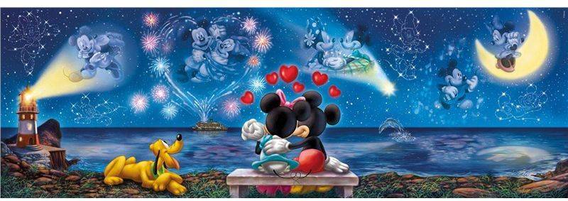 Puzzle CLEMENTONI Mickey & Minnie (1000 Piezas)