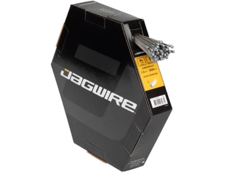 Cable de Freno Jagwire Workshop Road Brake Cable-Slick Stainless-1.5X2000Mm-Campagnolo 100Pcs (Negro - TU)