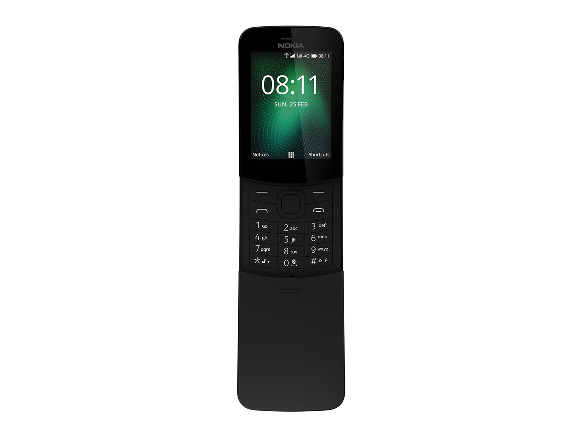 Teléfono móvil NOKIA 8110 (2.4'' - 4G - Negro)