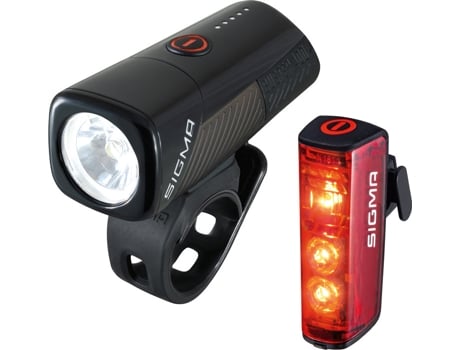 Kit De Luz SIGMA Delantera Buster Trasera Blaze Flash Led Usb (Negro)