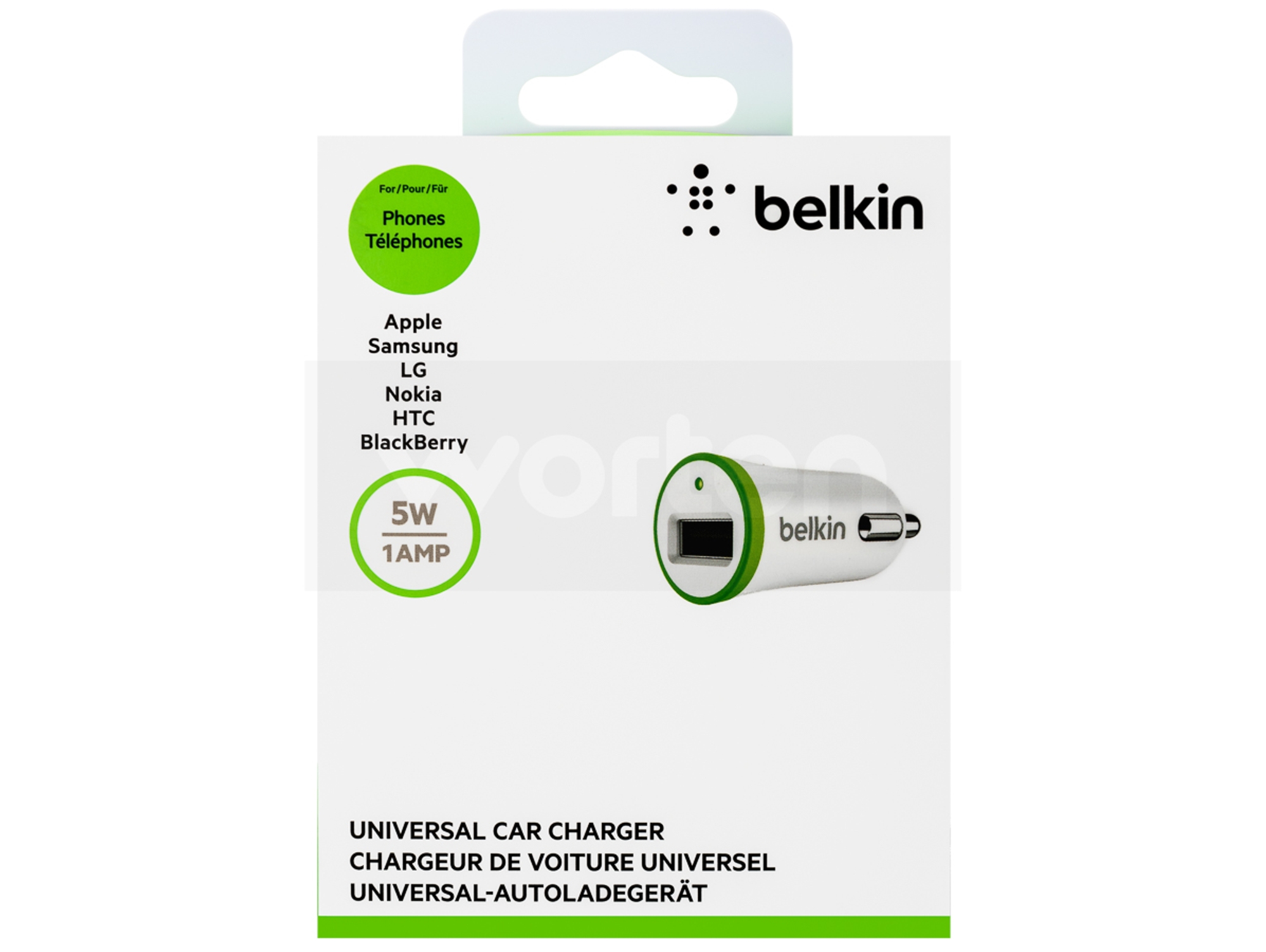 Belkin Cargador de Mechero USB