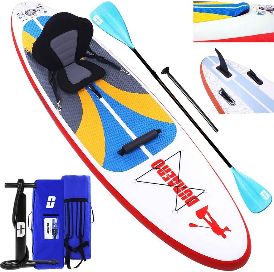 Conjunto de Paddle Surf DURAERO Stand up Paddle SUP