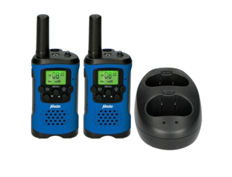 Par de walkie-talkies recargables de 8 canales ALECTO FR175 VOX