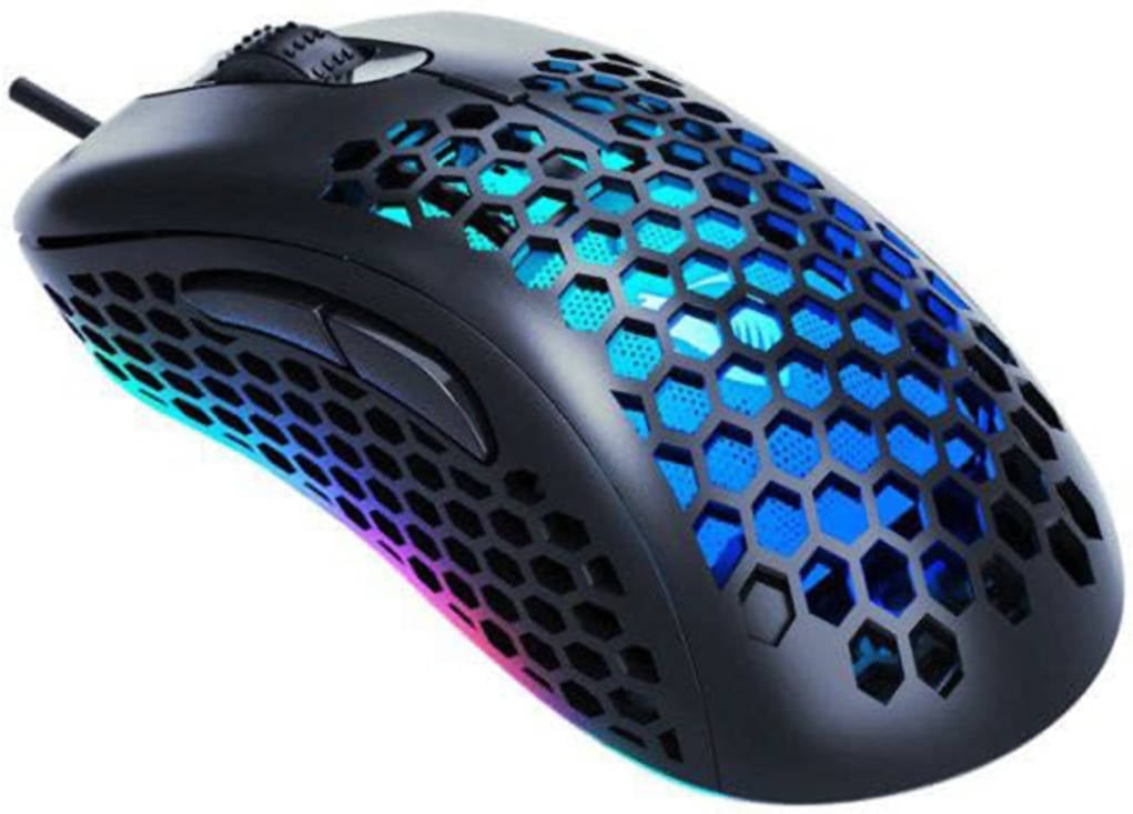 Ratón Gaming INGGAN G540-R (6400 dpi - Negro)