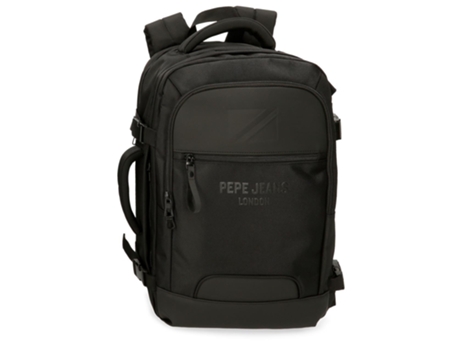 PEPE JEANS Mochila De Viaje Poliéster Bromley Negro