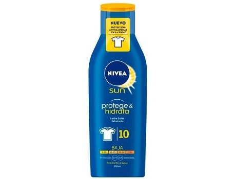 Protector Solar NIVEA Leche Hidratante Spf10 (200 ml)